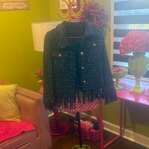 Boston Proper Vibrant Tweed Jacket